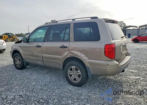 2003 Honda Pilot Ex from USA, damaged, VIN 2HKYF18463H575595